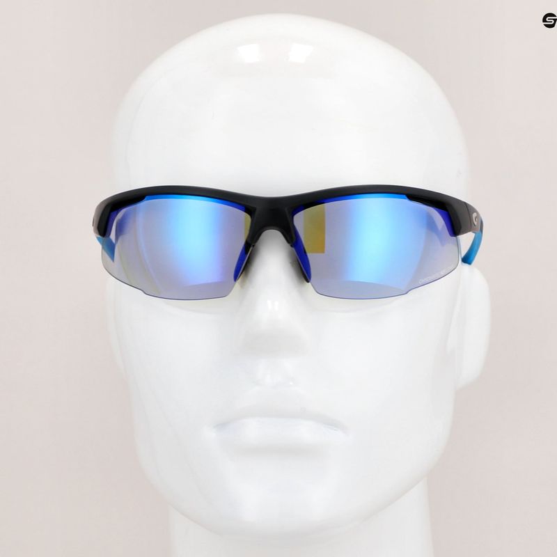 Okulary przeciwsłoneczne GOG Falcon C matt black/blue/polychromatic blue 7