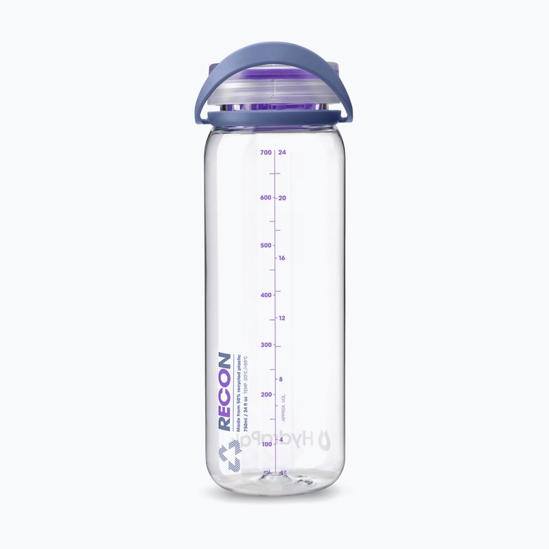 Butelka turystyczna HydraPak Recon 750 ml clear/iris violet 2