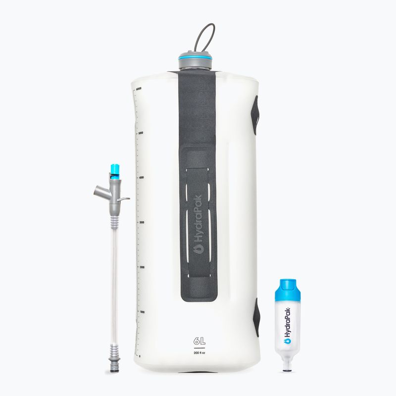 Pojemnik na wodę HydraPak Seeker+ 6 l + zestaw filtrujący clear