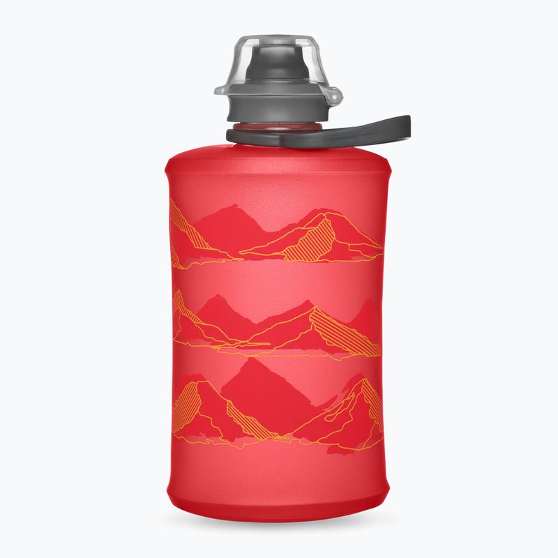 Butelka turystyczna HydraPak Stow Mountain Edition 350 ml redwood