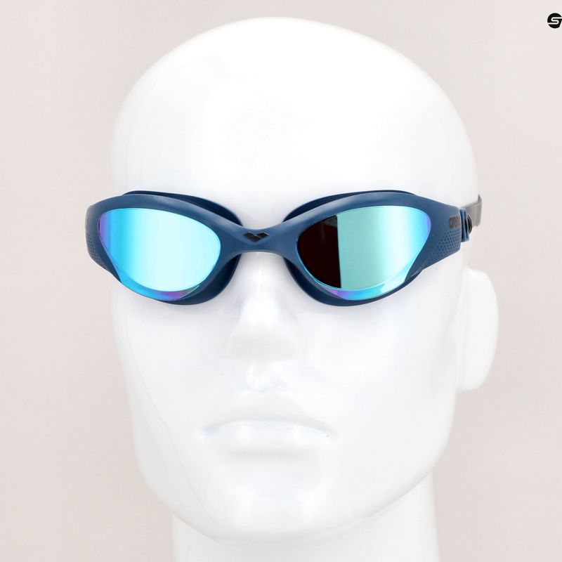 Okulary do pływania arena The One Mirror blue/grey blue/black 7