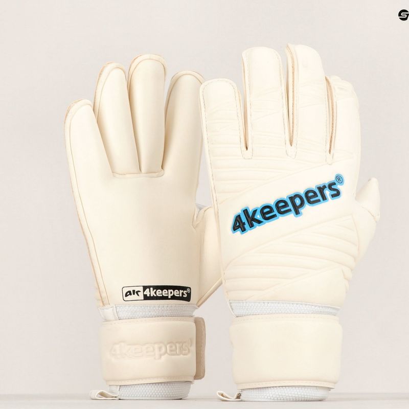 Rękawice bramkarskie 4keepers Retro IV RF biały 11