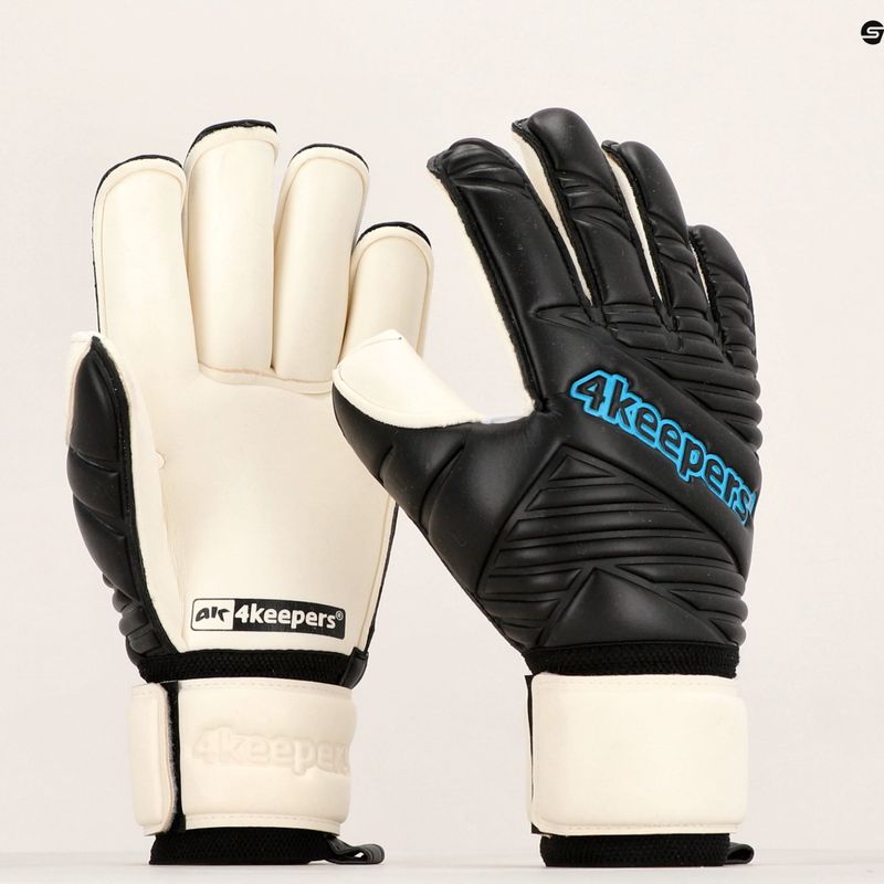 Rękawice bramkarskie 4keepers Retro IV RF czarny 11