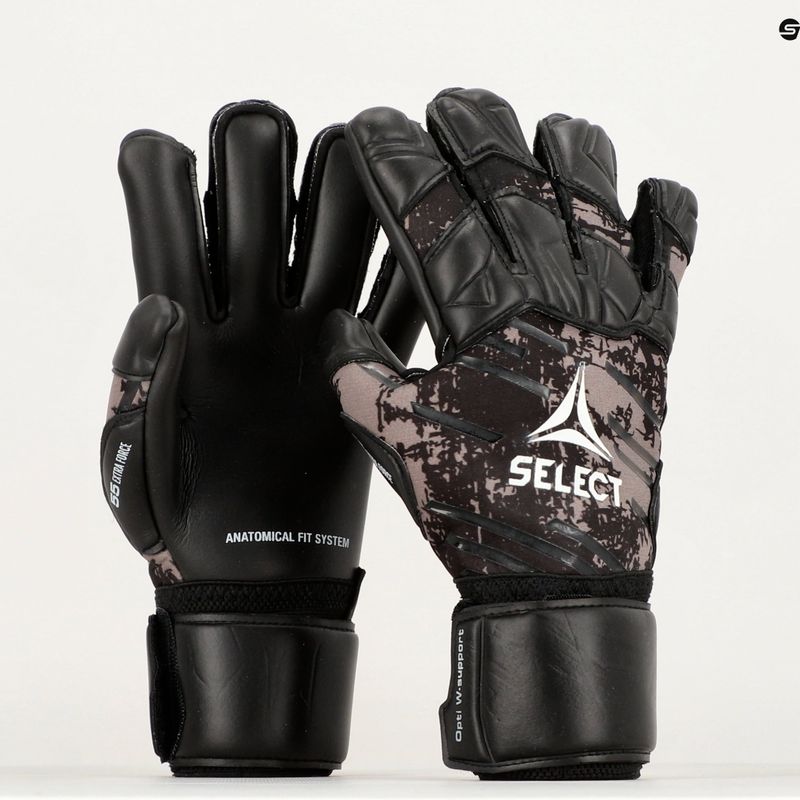 Rękawice bramkarskie SELECT 55 Extra Force V22 czarne 500065 6