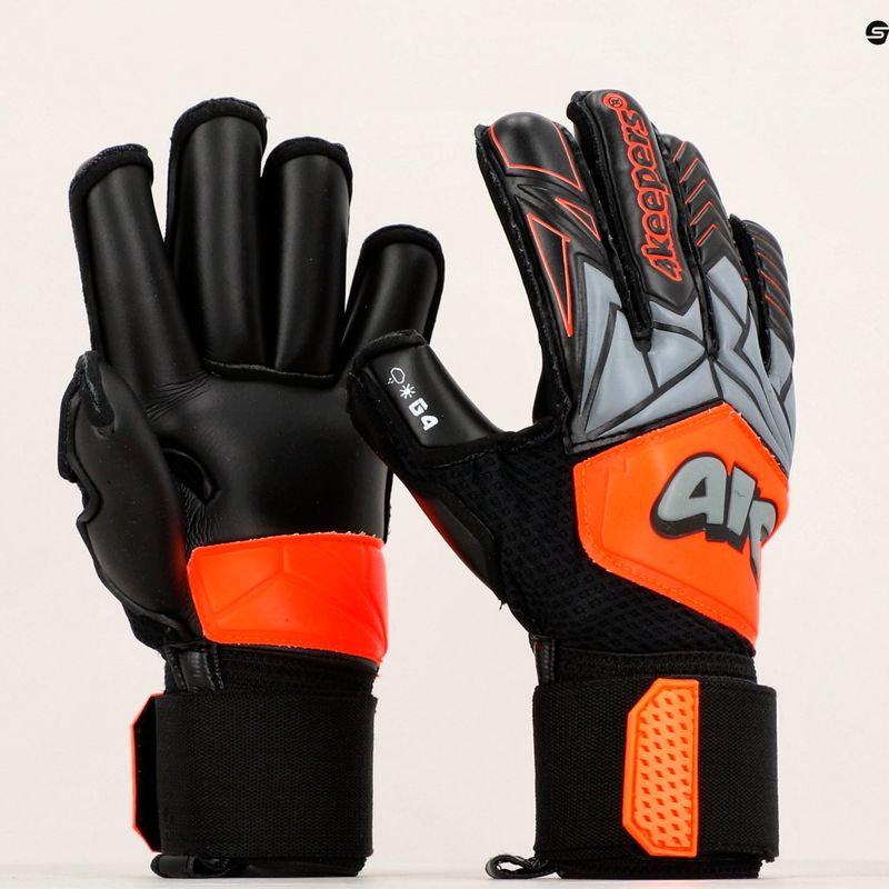 Rękawice bramkarskie dziecięce 4keepers Force V3.23 RF Jr pomarańczowy 5