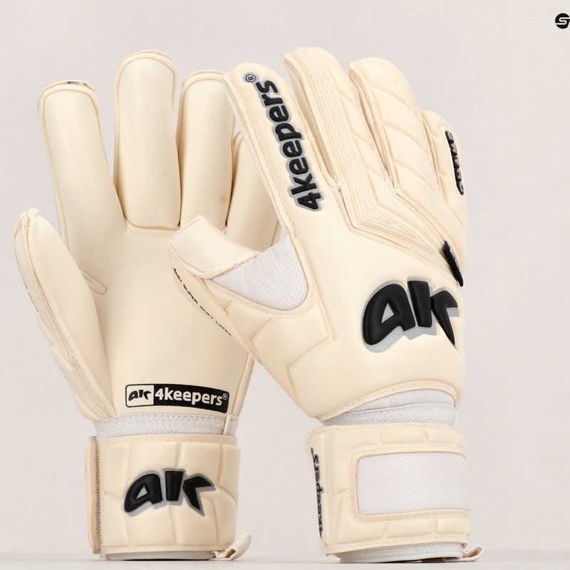 Rękawice bramkarskie 4keepers Champ Black V RF czarny/złoty 11