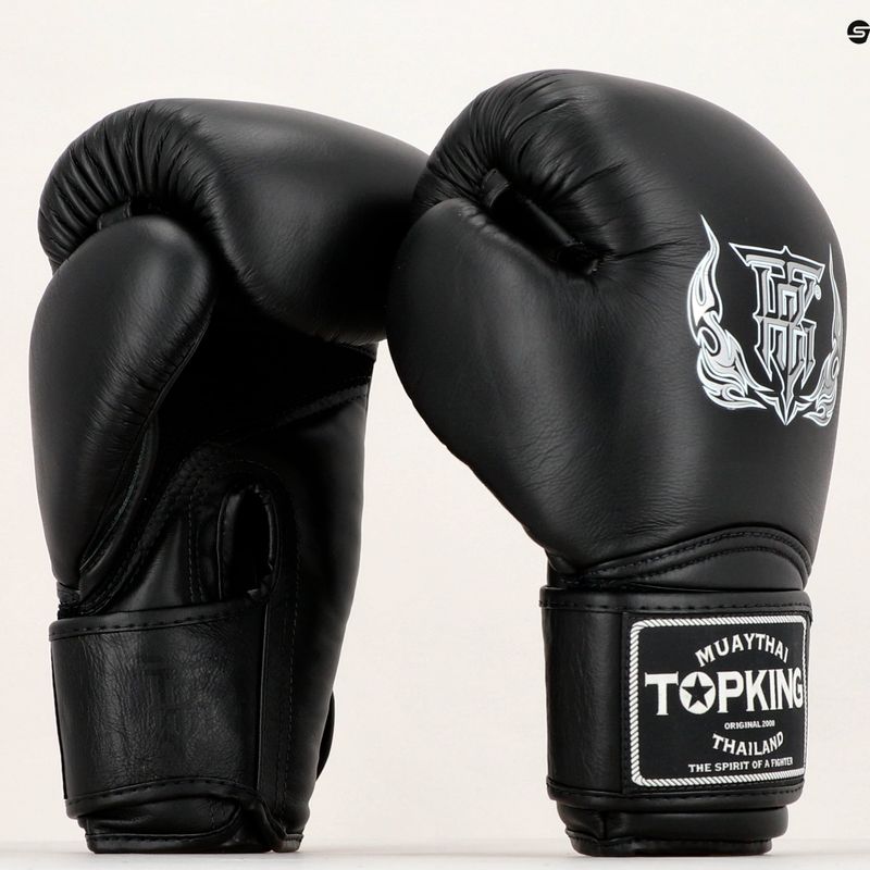 Rękawice bokserskie Top King Muay Thai Super Air black 8