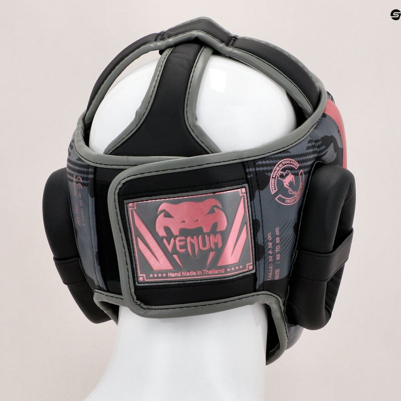 Kask bokserski Venum Elite black/pink 6