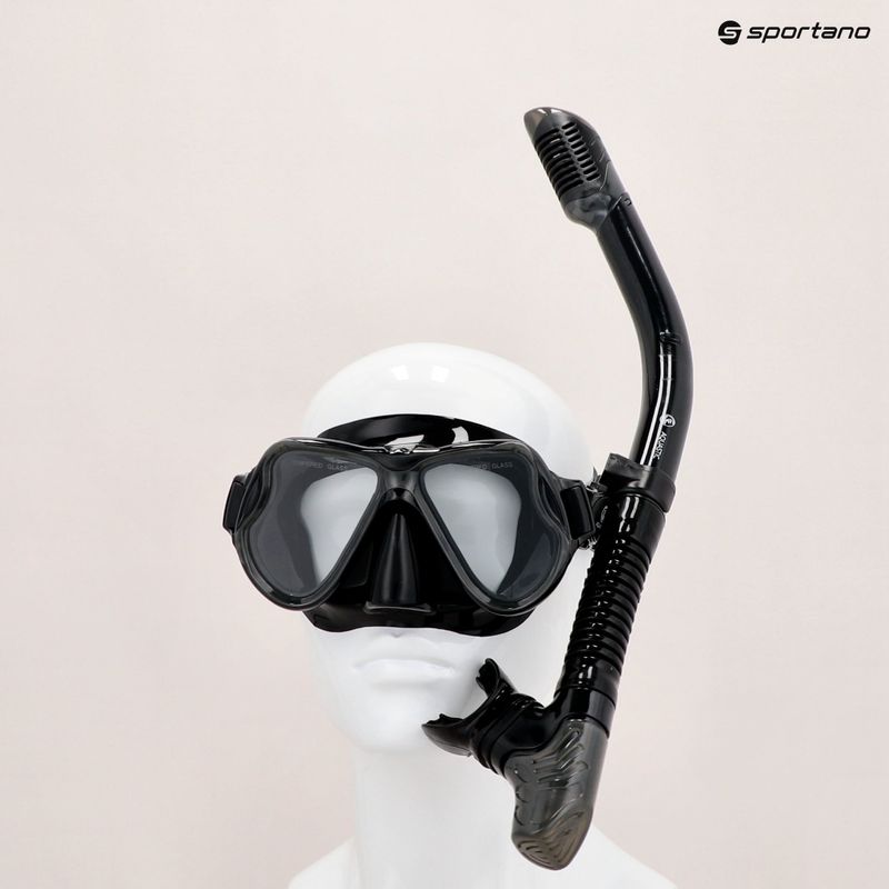 Zestaw do snorkelingu AQUASTIC MSFA-01SC czarny 23