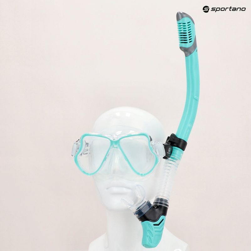 Zestaw do snorkelingu AQUASTIC MSFA-01SN niebieski 21