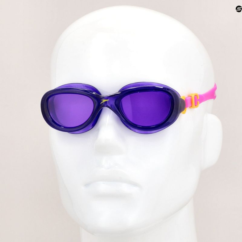 Okulary do pływania dziecięce Speedo Futura Classic ecstatic pink/violet 8