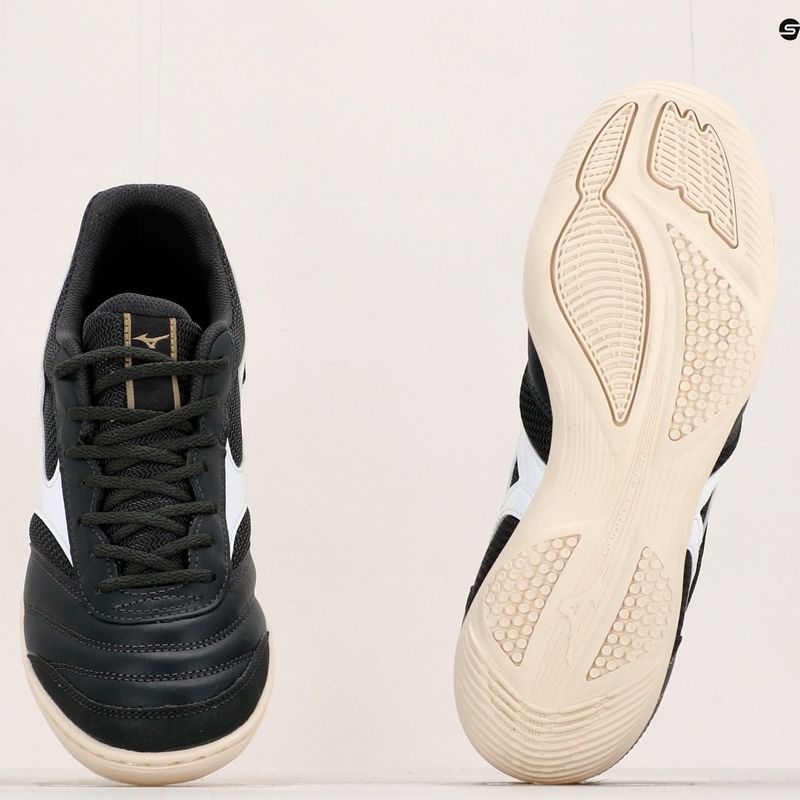 Buty piłkarskie męskie Mizuno Morelia Sala Club IN black oyster/white 14