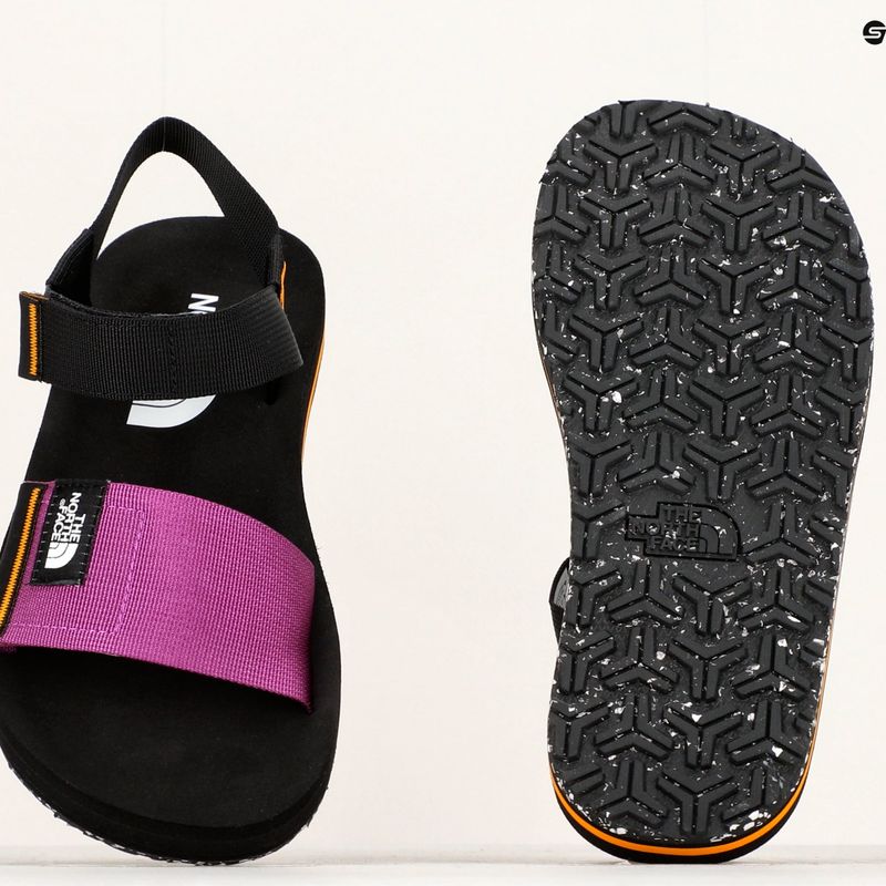 Sandały damskie The North Face Skeena Sandal black/purple cactus flower 17