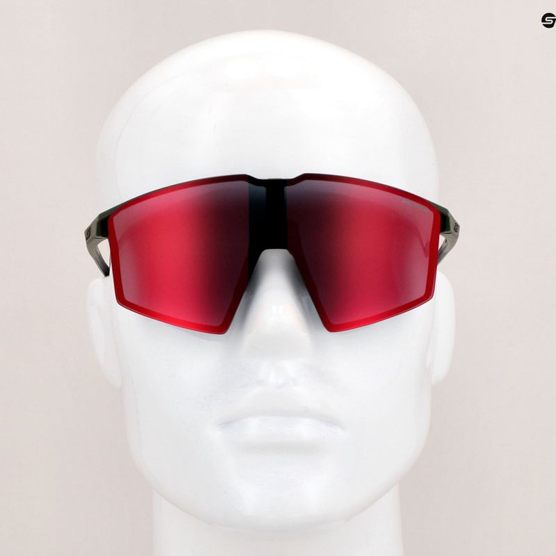 Okulary przeciwsłoneczne Julbo Edge Spectron matt khaki/black/multilayer red/clear 11