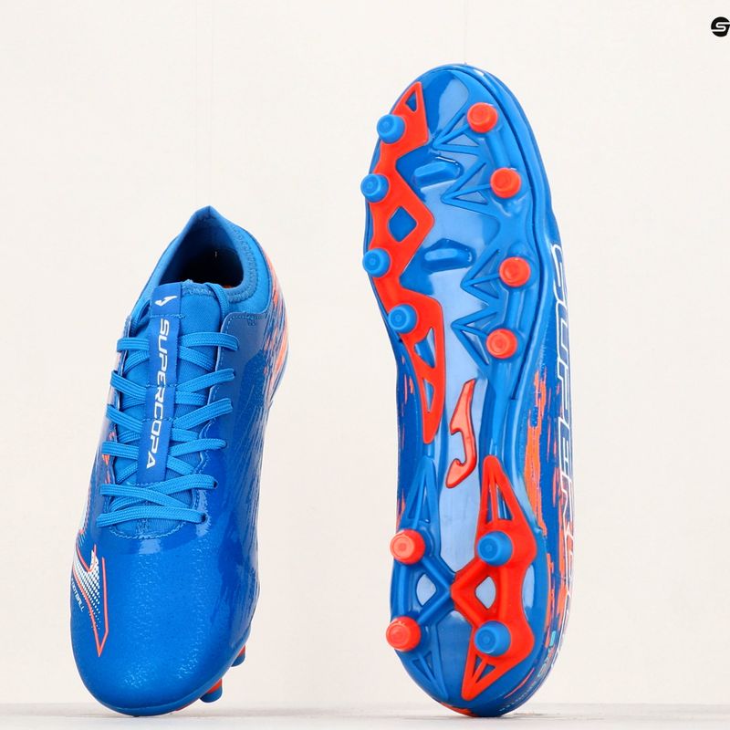 Buty piłkarskie męskie Joma Super Copa FG royal/coral 12