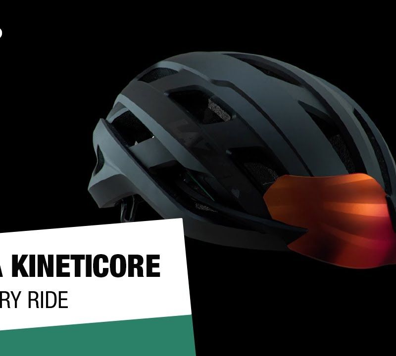 Kask rowerowy Lazer Strada KinetiCore matte dark grey/flash yellow 10
