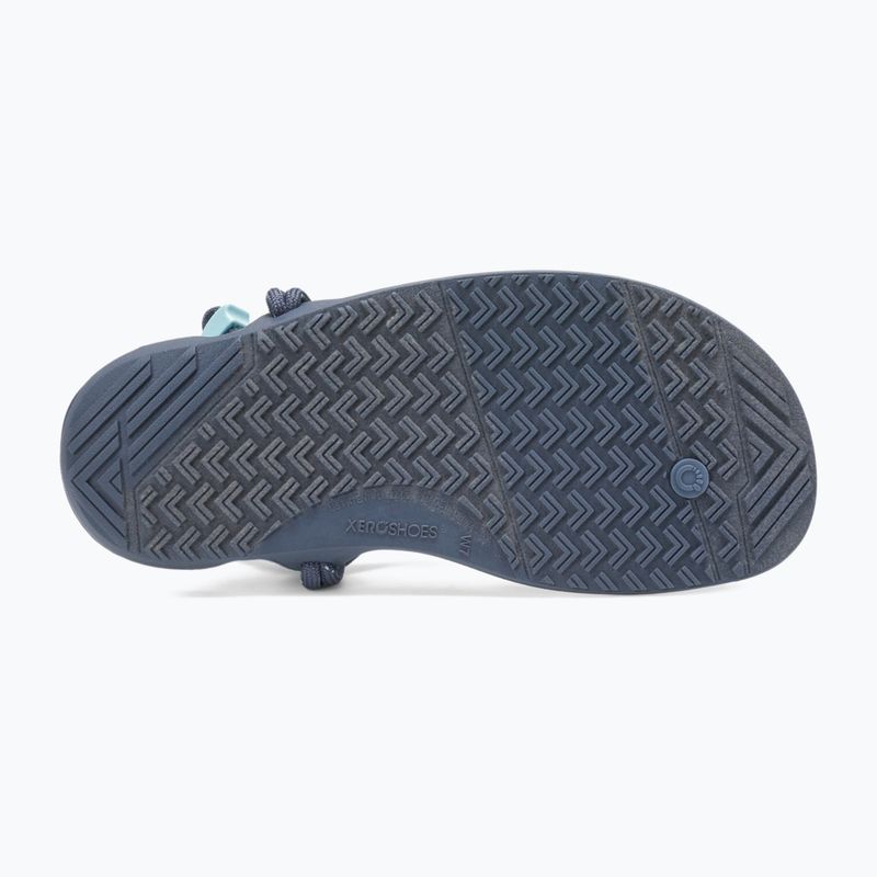 Sandały barefoot damskie Xero Shoes Aqua Cloud blue/glow 7