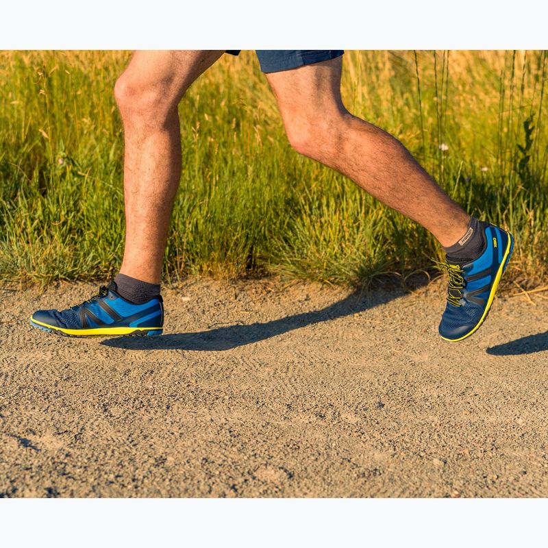 Buty barefoot męskie Xero Shoes HFS II blue/aster 3