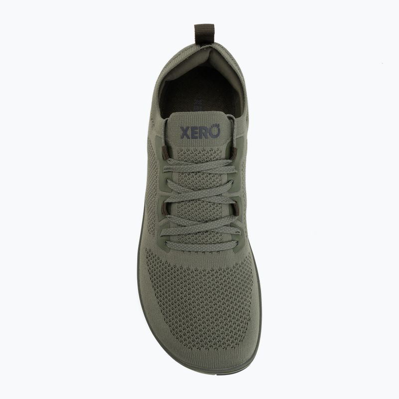 Buty barefoot męskie Xero Shoes Nexus Knit olive 5