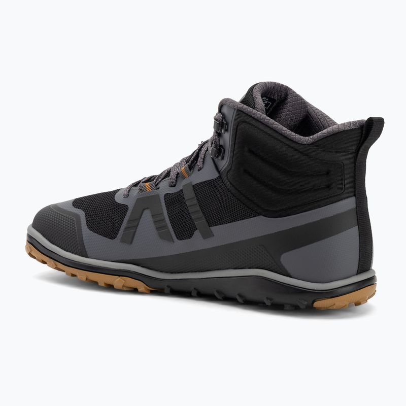 Buty barefoot męskie Xero Shoes Scrambler Mid II asphalt/ black 3