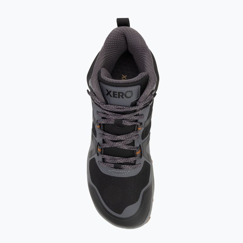 Buty barefoot męskie Xero Shoes Scrambler Mid II asphalt/ black 5