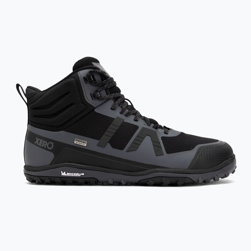 Buty barefoot Xero Shoes Scrambler Mid II WP black/asphalt 2