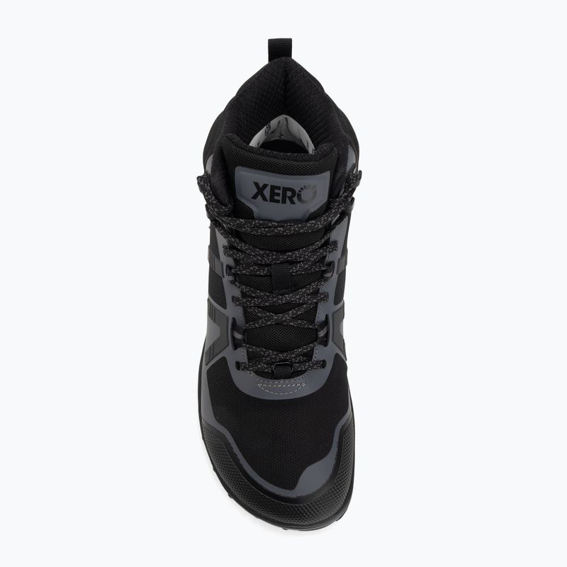 Buty barefoot Xero Shoes Scrambler Mid II WP black/asphalt 5