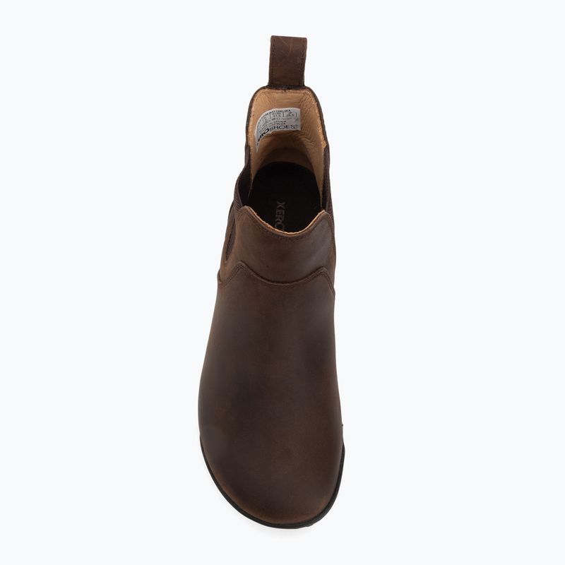 Buty barefoot Xero Shoes Ridgeway Chelsea dark brown 5