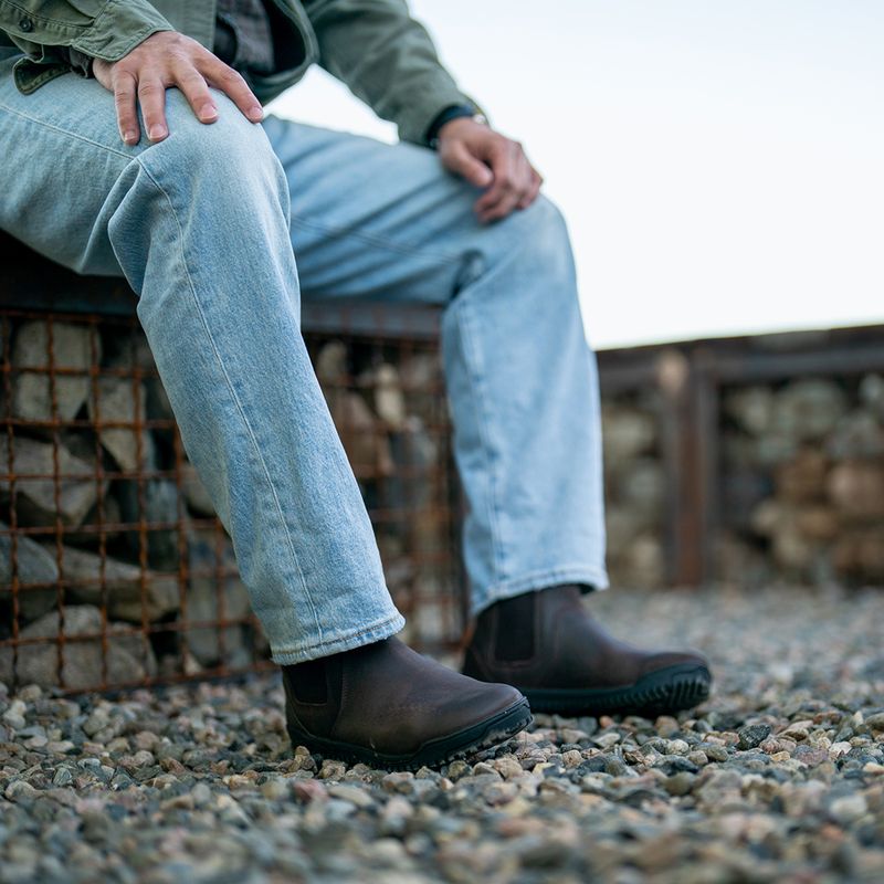 Buty barefoot Xero Shoes Ridgeway Chelsea dark brown 10