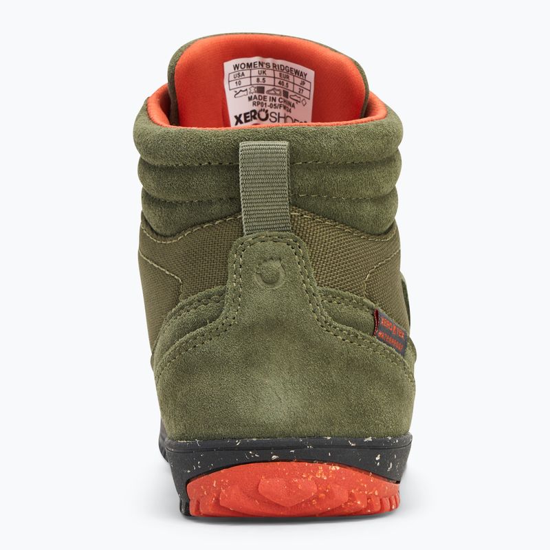 Buty barefoot damskie Xero Ridgeway olive 6