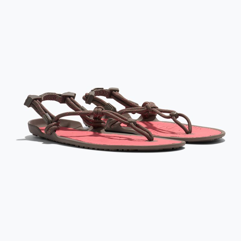 Sandały barefoot damskie Xero Shoes Aqua Cloud moel/sunset coral 3