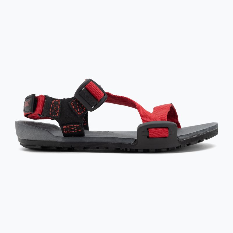 Sandały barefoot dziecięce Xero Shoes Z-Trail charcoal/red pepper 2