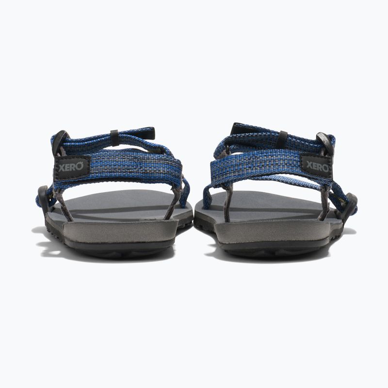 Sandały barefoot dziecięce Xero Shoes Z-Trail charcoal/multi/blue 4