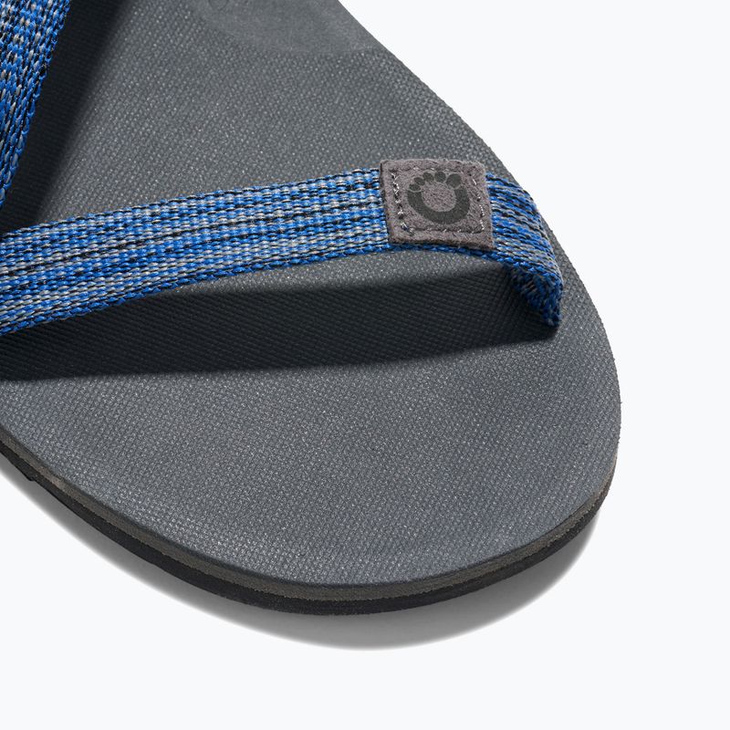 Sandały barefoot dziecięce Xero Shoes Z-Trail charcoal/multi/blue 7
