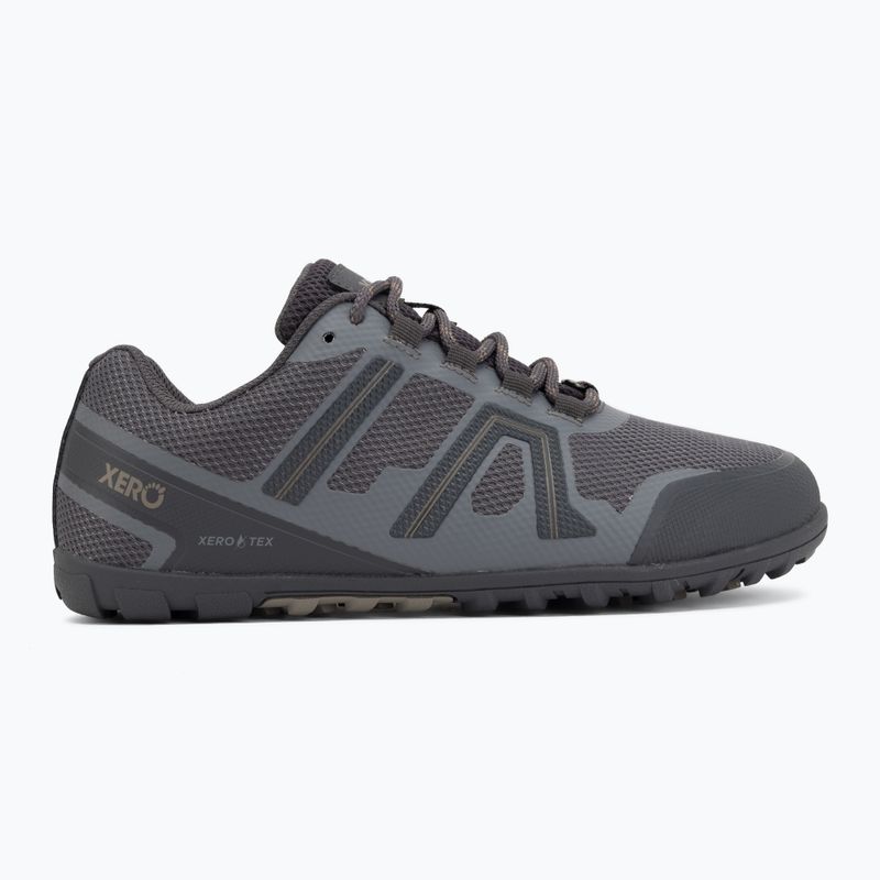 Buty barefoot męskie Xero Shoes Mesa Trail WP steel grey/asphalt 2