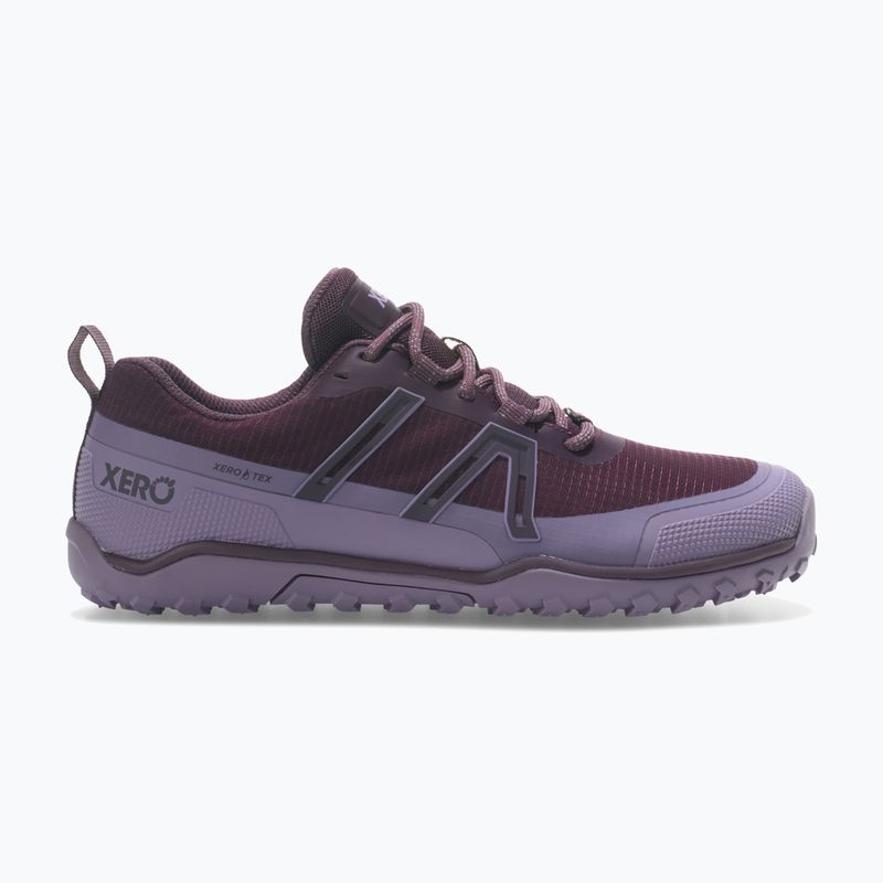 Buty barefoot damskie Xero Shoes Scrambler Trail Low WP Plum perfect/sage purple 8