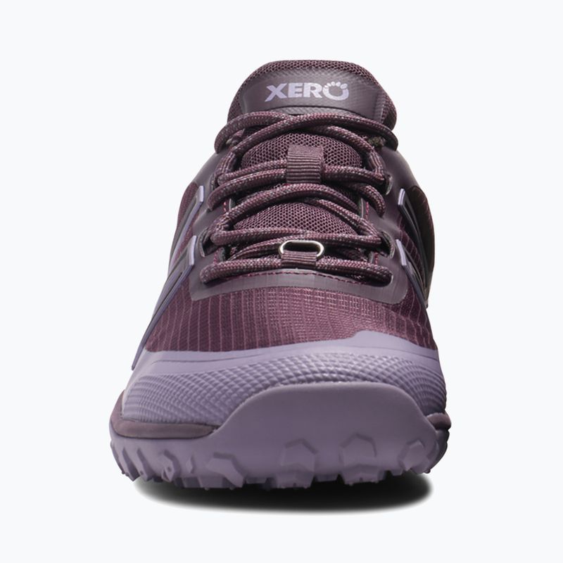 Buty barefoot damskie Xero Shoes Scrambler Trail Low WP Plum perfect/sage purple 10