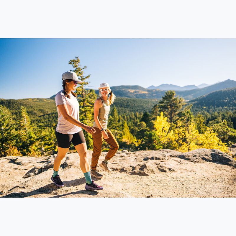 Buty barefoot damskie Xero Shoes Scrambler Trail Low WP Plum perfect/sage purple 18