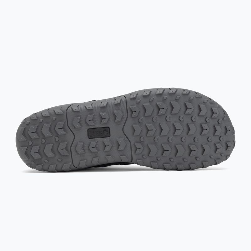 Buty berefoot męskie Xero Shoes Scrambler Trail Mid WP black/asphalt 4