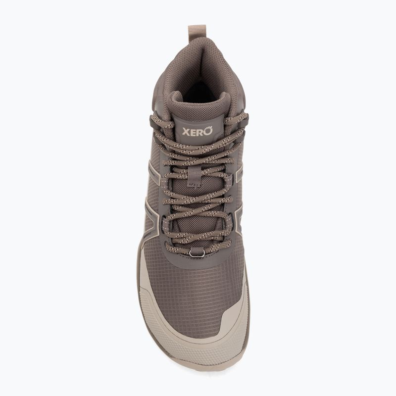 Buty barefoot damskie Xero Shoes Scrambler Trail Mid WP morel/pure cashmere 5