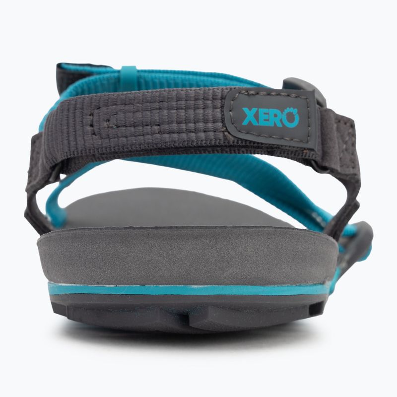 Sandały barefoot damskie Xero Shoes Z-Trail EV lake blue/asphalt 6