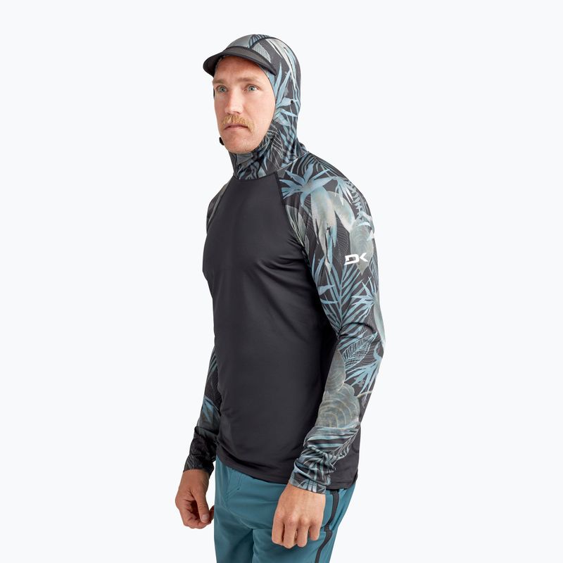 Longsleeve do pływania męski Dakine Hd Snug Fit Rashguard Hoodie nahele print 3