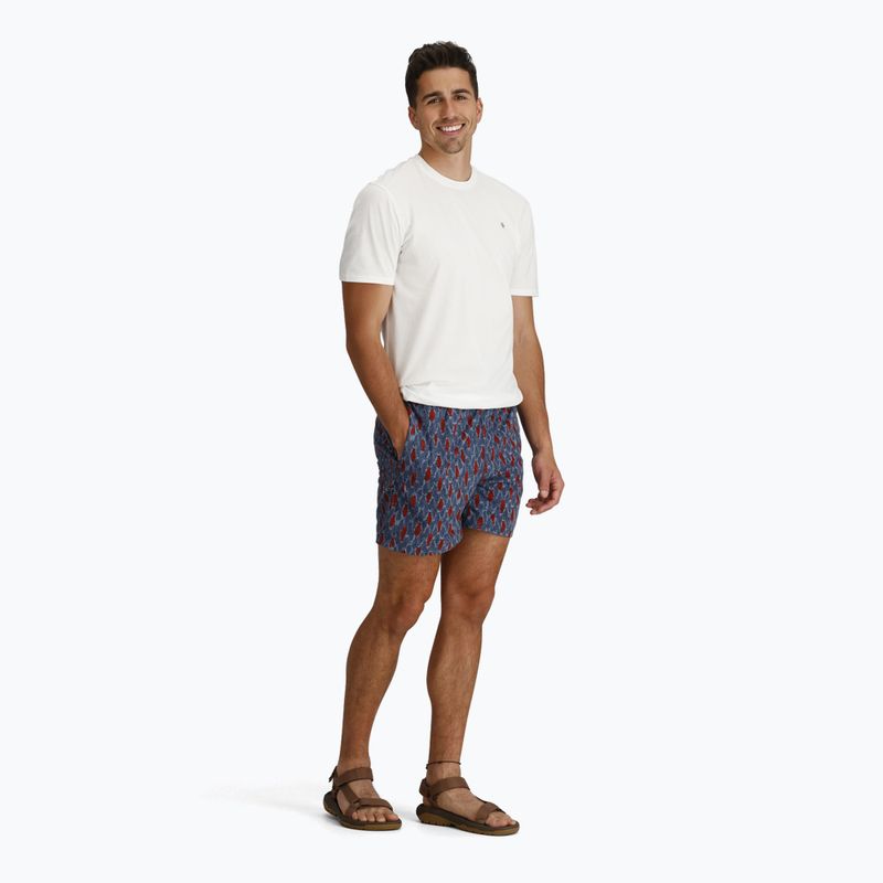Spodenki męskie Royal Robbins All-In navy fish pt 2