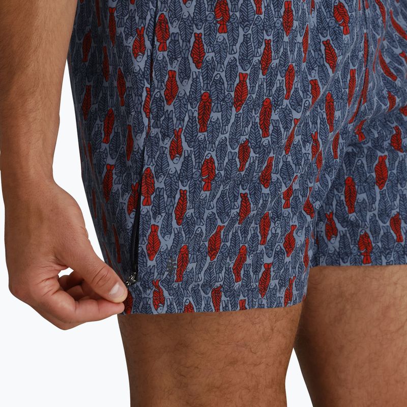 Spodenki męskie Royal Robbins All-In navy fish pt 5