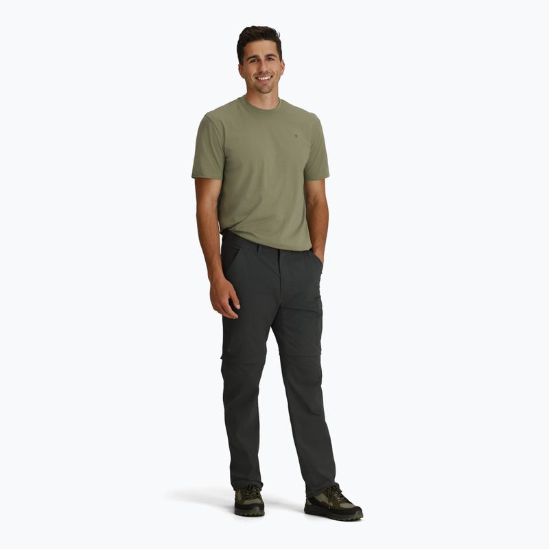 Spodnie męskie Royal Robbins Wilder Zip-Off charcoal 2
