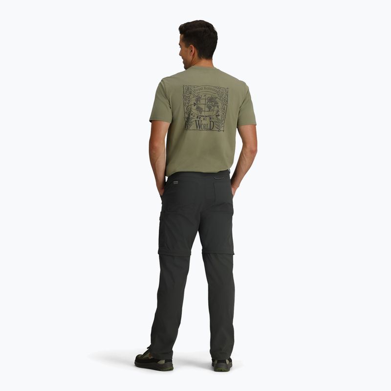 Spodnie męskie Royal Robbins Wilder Zip-Off charcoal 3