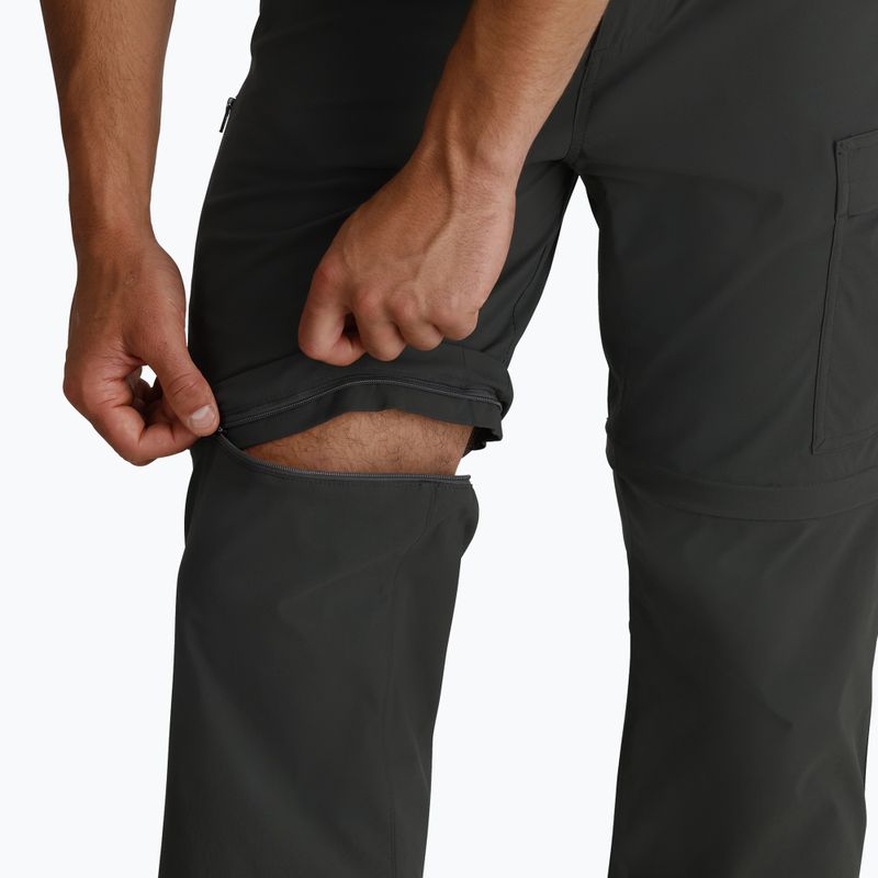 Spodnie męskie Royal Robbins Wilder Zip-Off charcoal 6