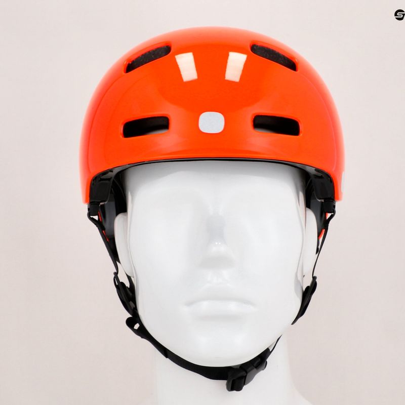Kask rowerowy dziecięcy POC Pocito Crane MIPS Jr 10826 fluorescent orange 9