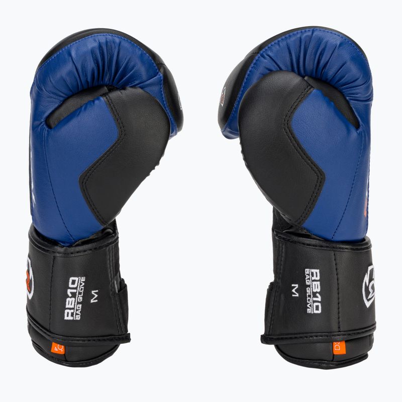 Rękawice bokserskie Rival RB10 Intelli-Shock Bag black/blue 4