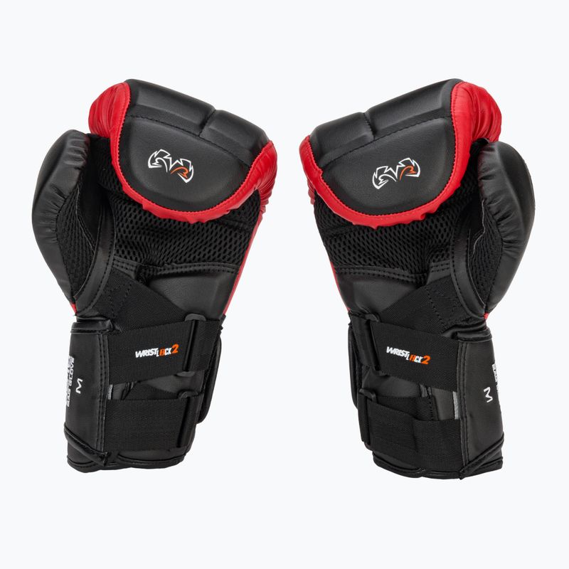 Rękawice bokserskie Rival RB10 Intelli-Shock Bag black/red 3